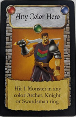 Castle Panic Any Color Hero Promo Card Fireside Games
