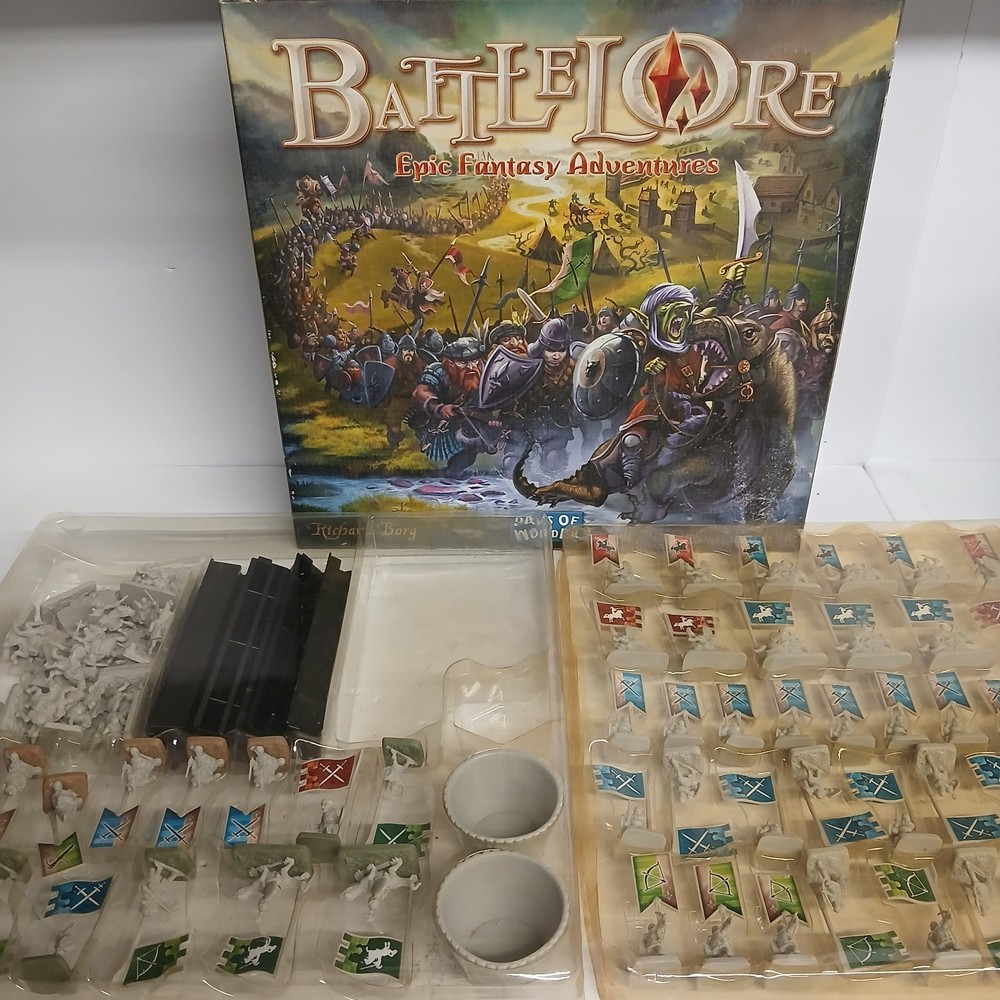 INCOMPLETE! Battlelore Epic Fantasy Adventures- Days of Wonder