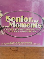 TDC Games Senior Moments Board Game NEW (5453D)