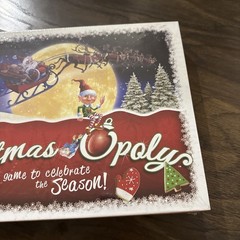 Christmas-Opoly Family Board Season Game Tradition Play 2-6 Players Ages 8+ New!