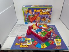 Don’t Wake Daddy MB Board Game 2-4 Players Ages 3+ Plastic Cardboard 2011