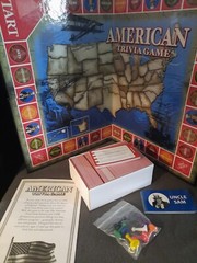 2004 American Trivia Game~This is definitely a game of history now. 2-8 players.