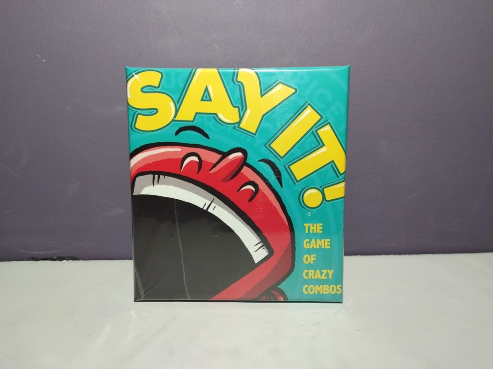 Say It Gamewright Fast Crazy Combos Party Card Game