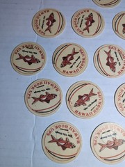 1993 Pog Pogs Lot Of 20 Hawaii Hook Ups Ula Ula Onaga
