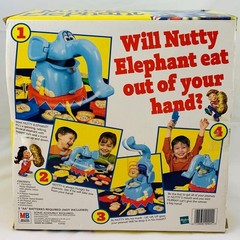 2000 Nutty Elephant Game by Milton Bradley Complete/Works Great Cond FREE SHIP