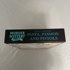 University Games Pasta, Passion and Pistols Murder Mystery Party Game, Sealed