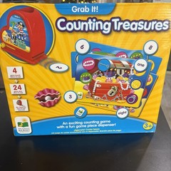 GRAB IT! COUNTING TREASURES GAME FOR CHILDREN AGES 3 AND UP