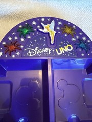 Disney UNO Electronic Tinker Bell Lights Sounds Game 2002 Tested Works