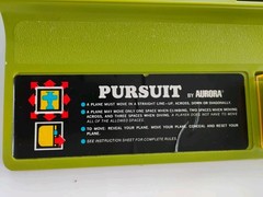 Vtg Aurora Pursuit Aerial Battle Strategy Game 1973 w/ Box & Pieces, No Instruct