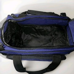 MONOPOLY Board Game Blue Canvas Bag With Shoulder Strap And Shoe Compartment