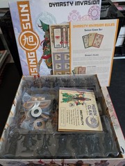 CMON – RISING SUN BOARD GAME + DYNASTY INVASTION & MONSTER PACK EXPANSIONS!!