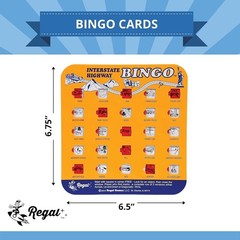 Portable Bingo Game Cards with Sliding Windows – Classic Travel Fun for All Ages