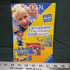 2006 Ravensburger German Tiere Futtern – Feed Animals Game Complete