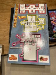 Vintage 1994 X-Men Under Siege Board Game COMPLETE Pressman Marvel w/ 18 Figures