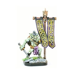 Alternative Armies Mini 28mm Fomorian Warrior – Warrior Banner Bearer Pack New