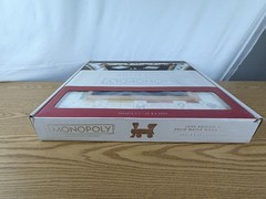 Monopoly Luxe Edition Solid Maple Wood Cabinet Premium WS Game Company Open Box