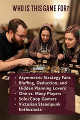 CrowD Games | City of The Great Machine Board Game | 1-4 Players | Ages 14 an…