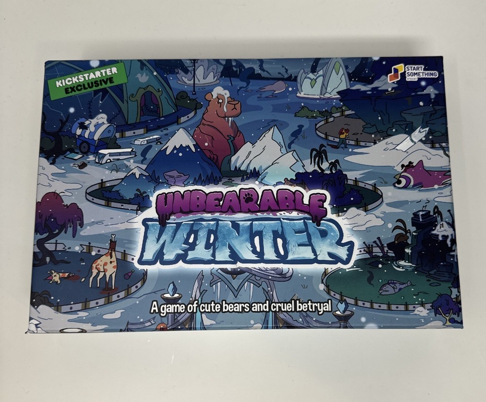 Start Something Studio Strategy Game Unbearable Winter Kickstarter COMPLETE