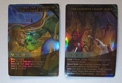 Marvel Legendary Foil Promo Card Lot Set Power Cosmic Cube Organized Crime Wave