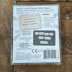 SEALED Ransom Notes The Ridiculous Word Magnet Party Game Expansion Pack