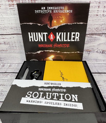 Hunt A Killer Rideshare Homicide Board Game Immersive Detective Mystery Game
