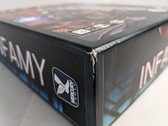 INFAMY Sci-Fi Board Game UNPUNCHED Mercury Games 2013 Travis Chance OOP