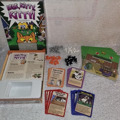 Here Kitty Kitty Board Game From Fireside Games Cat Card Game Complete