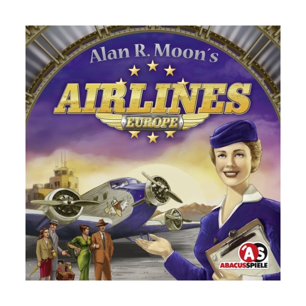 Rio Grande Boardgame Airlines Europe Box VG/NM