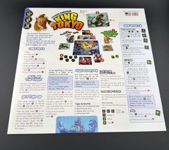 King of Tokyo Board Game COMPLETE Iello 2015 GigaMonster Richard Garfield