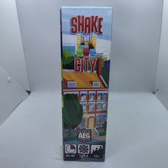 AEG – Shake That City Board Game – City Building Cube Shaker – 1-4 Players 10+