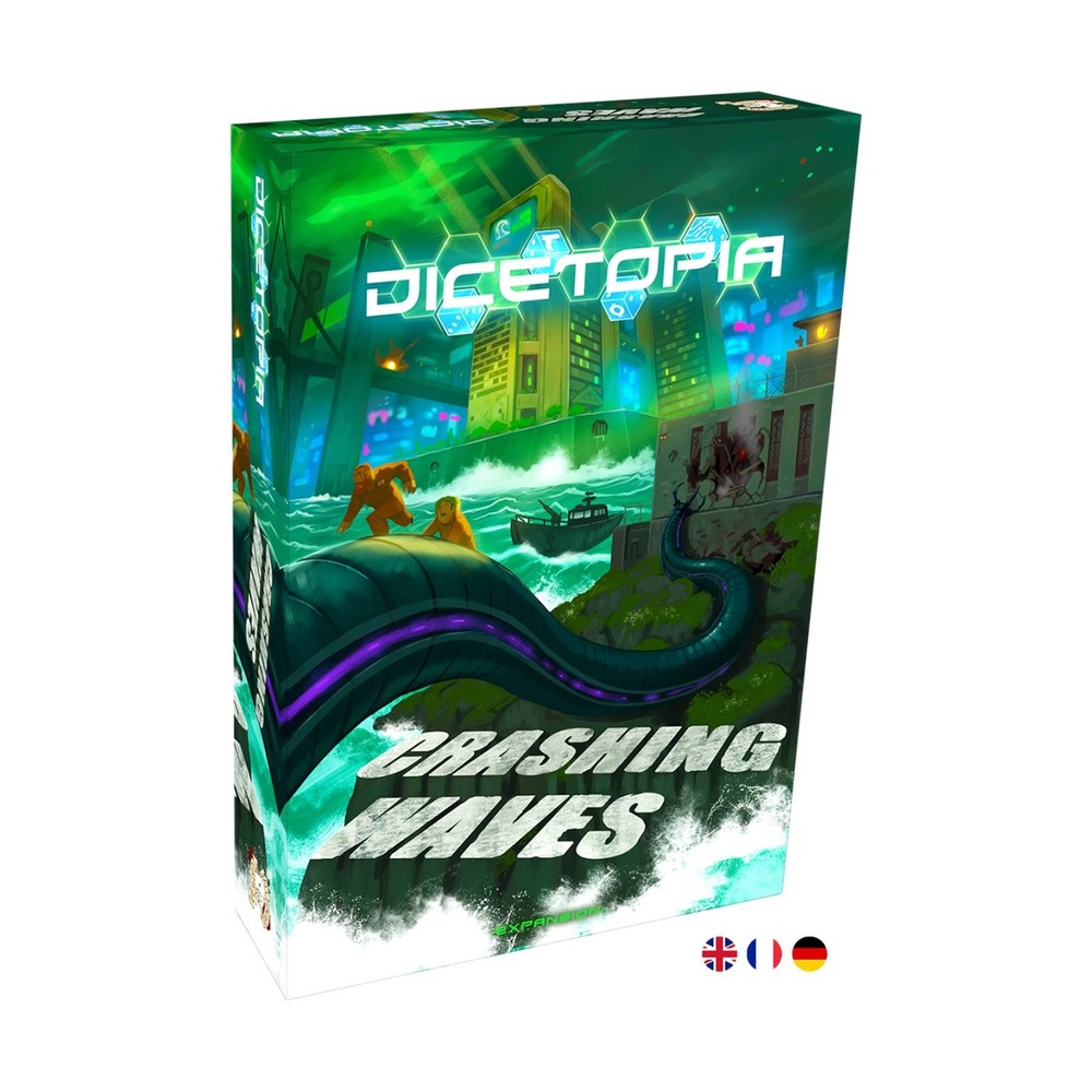 All or None Dicetopia Dicetopia – Crashing Waves Box SW (New)