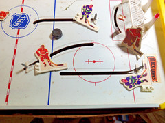Vintage Coleco World of Sports Official NHL Pro Stars Hockey Table and Players