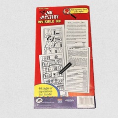 YES! KNOW Line Up Mr. Mystery Invisible Ink Children’s Game Book, Used