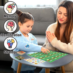 Animal Matching Game for Kids 100PCS Memory Card Game for Toddlers Preschool …