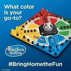 Hasbro Gaming Trouble Pop-O-Matic Board Game Age 5+ 2+ Players Strategy