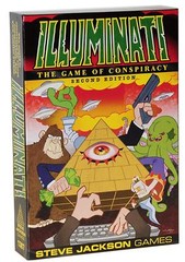 Illuminati 2nd Edition The Game Of Conspiracy Steve Jackson Games SJG 1387 Card