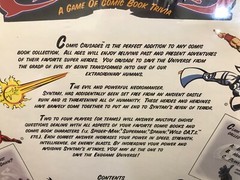 Comic Crusades The Game Of Comic Book Trivia Board Game 1997 Endgame Sealed