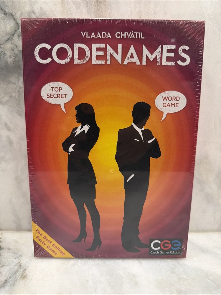 Codenames Top Secret Word Card Game Czech Games Edition NEW