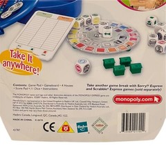 Monopoly Express Play in 20 Minutes Travel Board Game Hasbro Parker Brothers NEW