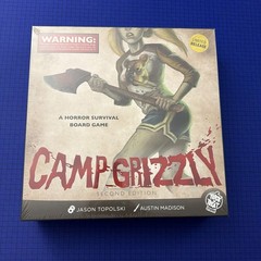 Camp Grizzly 2nd Ed Limited Release Kickstarter Sealed Board Game 8 Expansions
