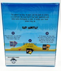 Blue Chimp Games Bomb Bomb Game Sealed 3-6 Players Age 8+ 20 Minutes