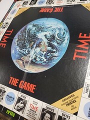 Vintage Board Games Time The Game 1983 John N. Hansen Co. Political World Events