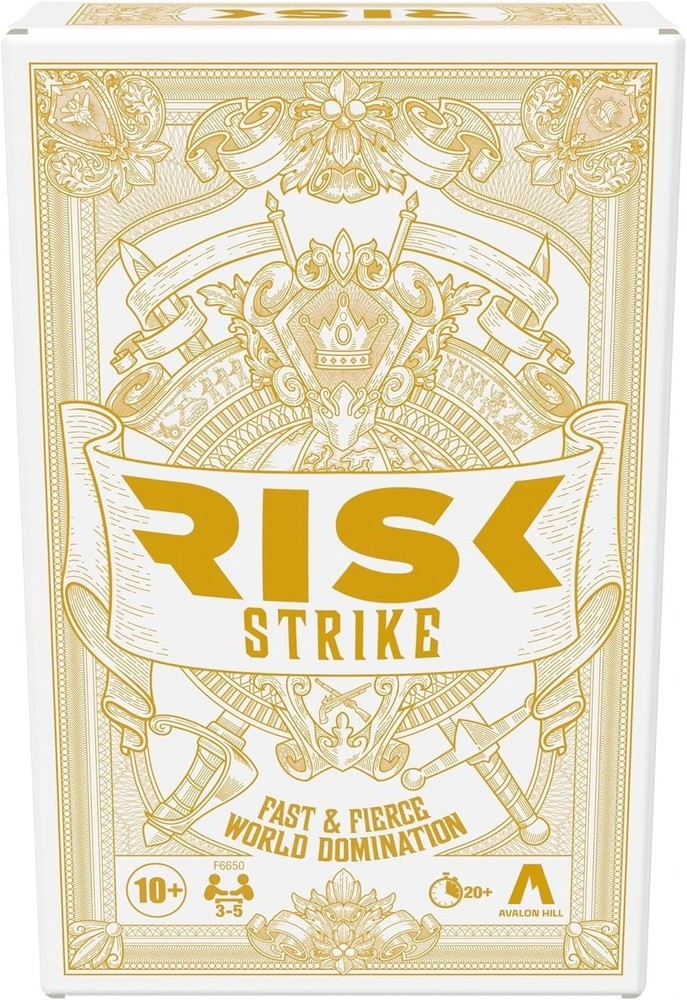 Risk Strike Cards and Dice Game Hasbro “Fast and Fierce World Domination” NEW