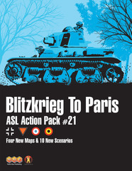 Multi-Man Publishing Action Pack #21: ASL Blitzkrieg to Paris