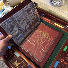 Monopoly Collector’s Edition 1991 Franklin Mint Wooden Luxury Board Game