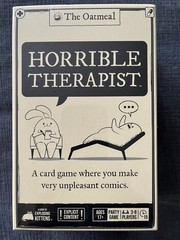 Horrible Therapist Adult Party Game Ages 17+ Mature Explicit Humor Card Game NEW
