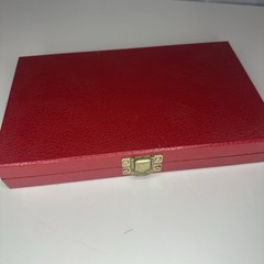 Vintage Antique Cardinal Compact Travel Backgammon Set (Including Manual)