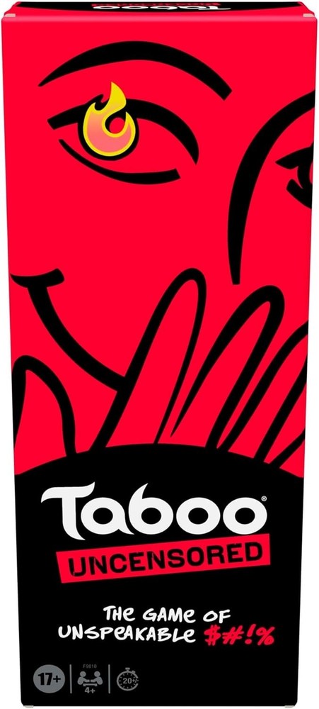 Hasbro Gaming Taboo Uncensored Board Game for Adults Ages 17+