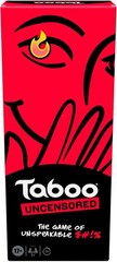 Hasbro Gaming Taboo Uncensored Board Game for Adults Ages 17+