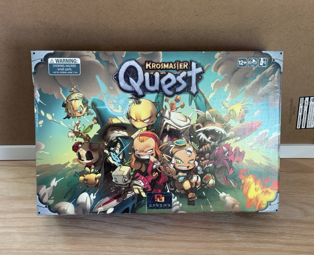 Ankama Krosmaster Quest Fantasy Board Game Complete Game 2-4 Players Ages 12+